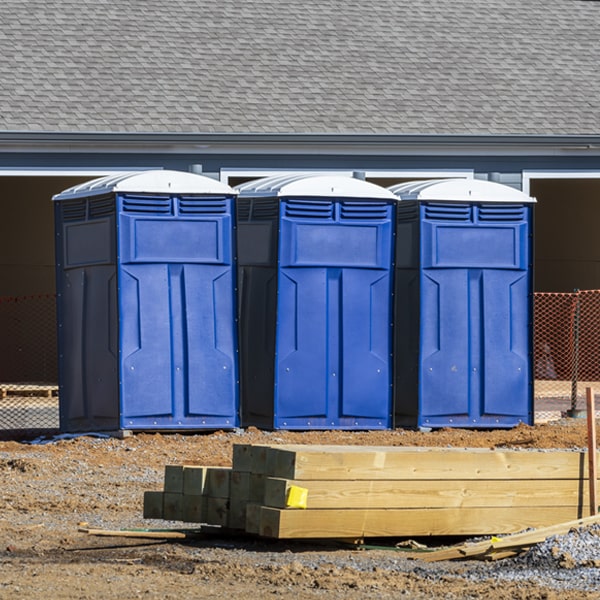 can i customize the exterior of the portable restrooms with my event logo or branding in Silver Springs New York